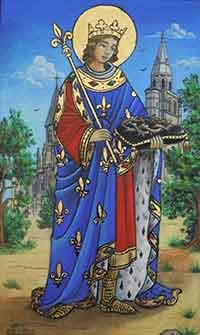 25 août Fête de saint Louis roi de France, confesseur Louis-IX-de-France