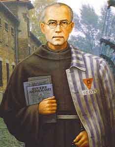 Le Saint du jour - Page 11 Maximilien-Kolbe